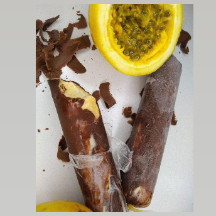 Dindin Mousse de maracujá