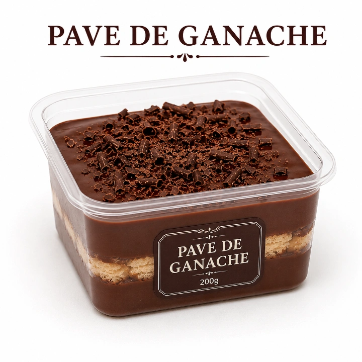 PAVÊ COM GANACHE