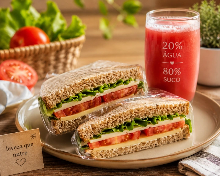 Lanche 100% Natural