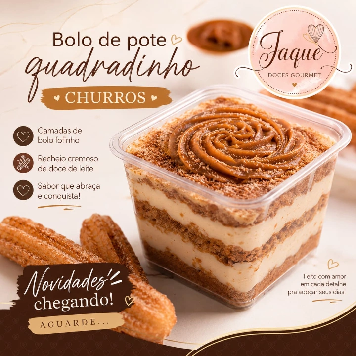 BOLO NO POTE