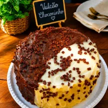 Vulcão choconinho 