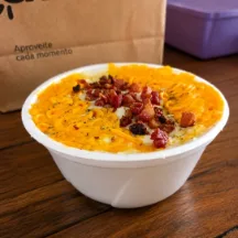 Frango cheddar e bacon