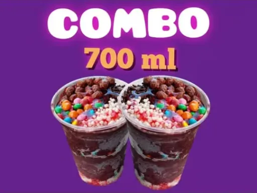 2 açaí de 700 ml 