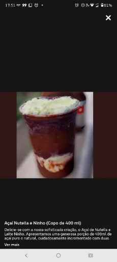 Açaí Nutella & Ninho