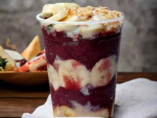 banana, paçoquita,L.moça