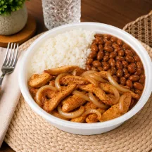 Filé de Frango Acebolado