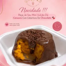Mini Vulcão Cenoura 