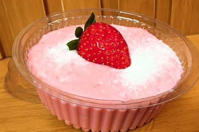 Mousse de morango