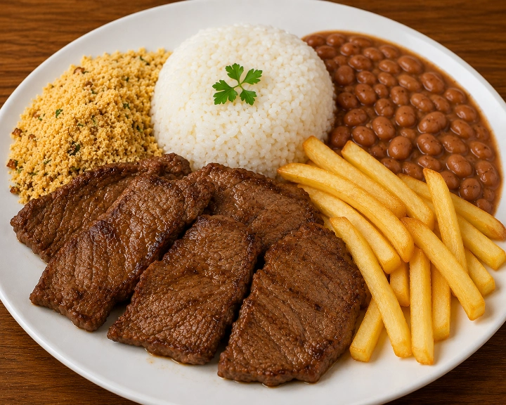 Bife com Fritas 