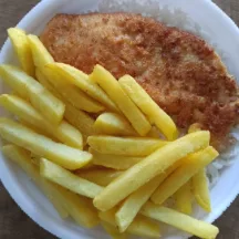 Frango empanado 