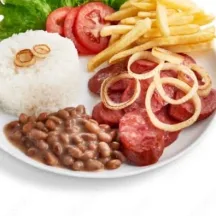 Linguiça calabresa acebol