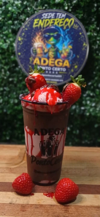 Morango com Nutella 