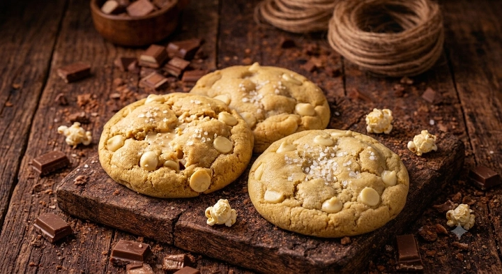 Cookie c/ creme de pipoca
