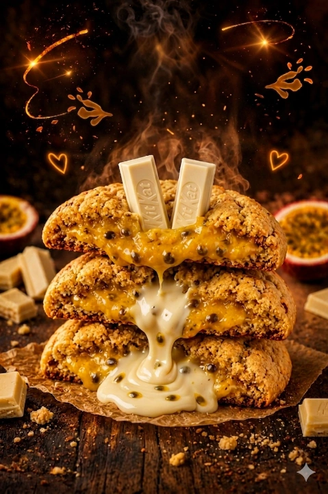 Cookie rech de maracujá 
