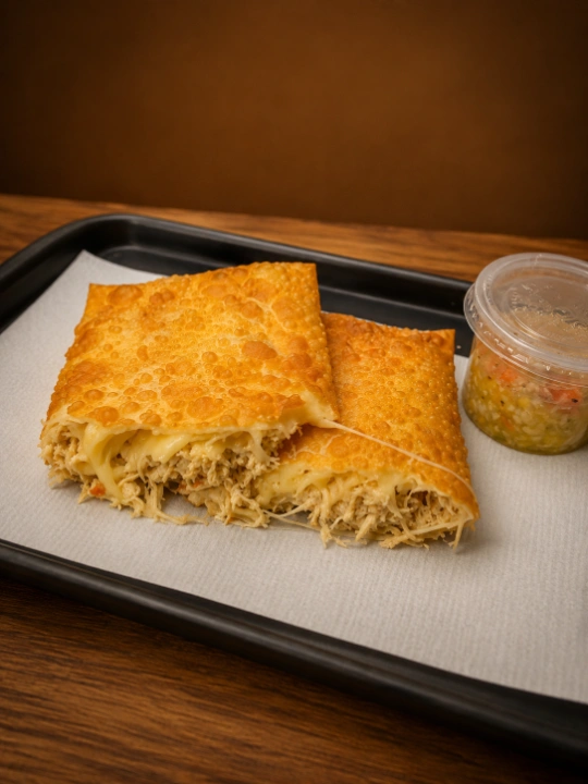 Frango e queijo 
