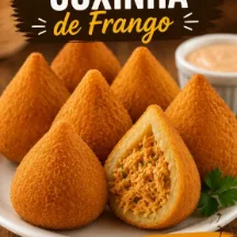 COXINHA DE FRANGO R$8,00