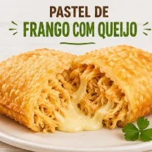 FRANGO COM QUEIJO R$8,00