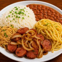 Linguiça Acebolada