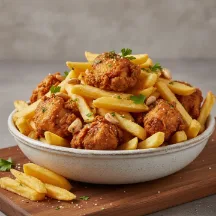 Fritas com Frango 