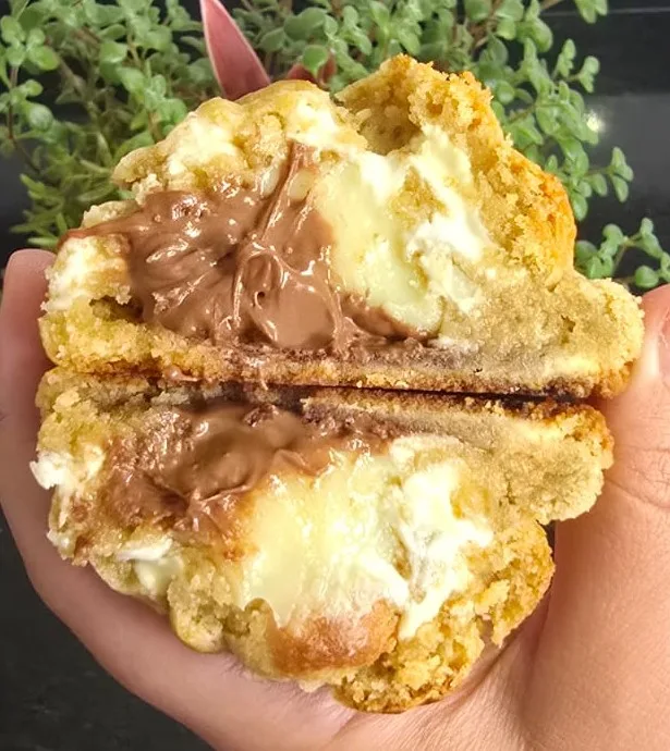 Cookie Ninho com Nutella