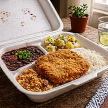 Filé de frango à milanesa