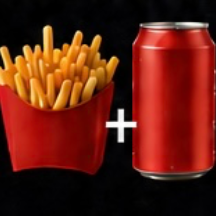 BATATA+REFRI LATA